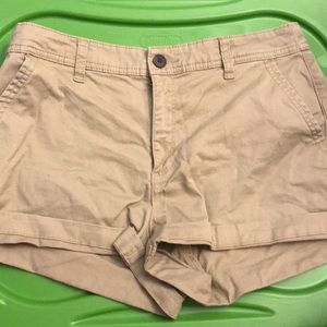 Tan shorts